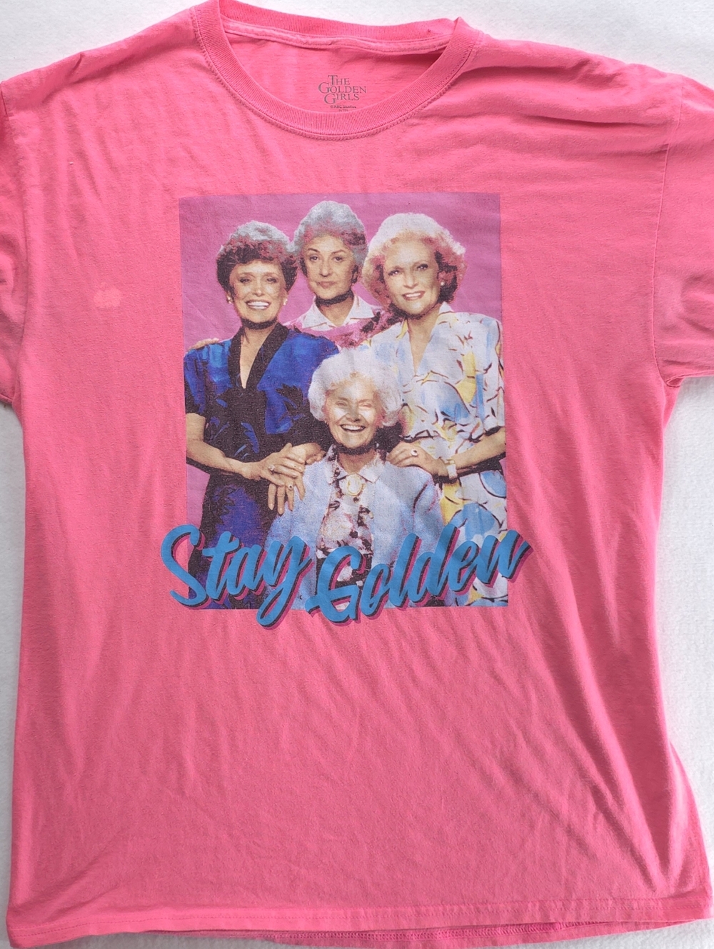 The Golden Girls Pink T-Shirt Large